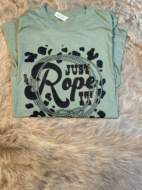 Just Rope It Graphic Shirt