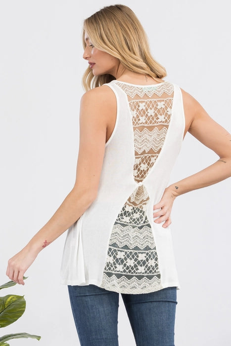 Terri Lace Tank Top