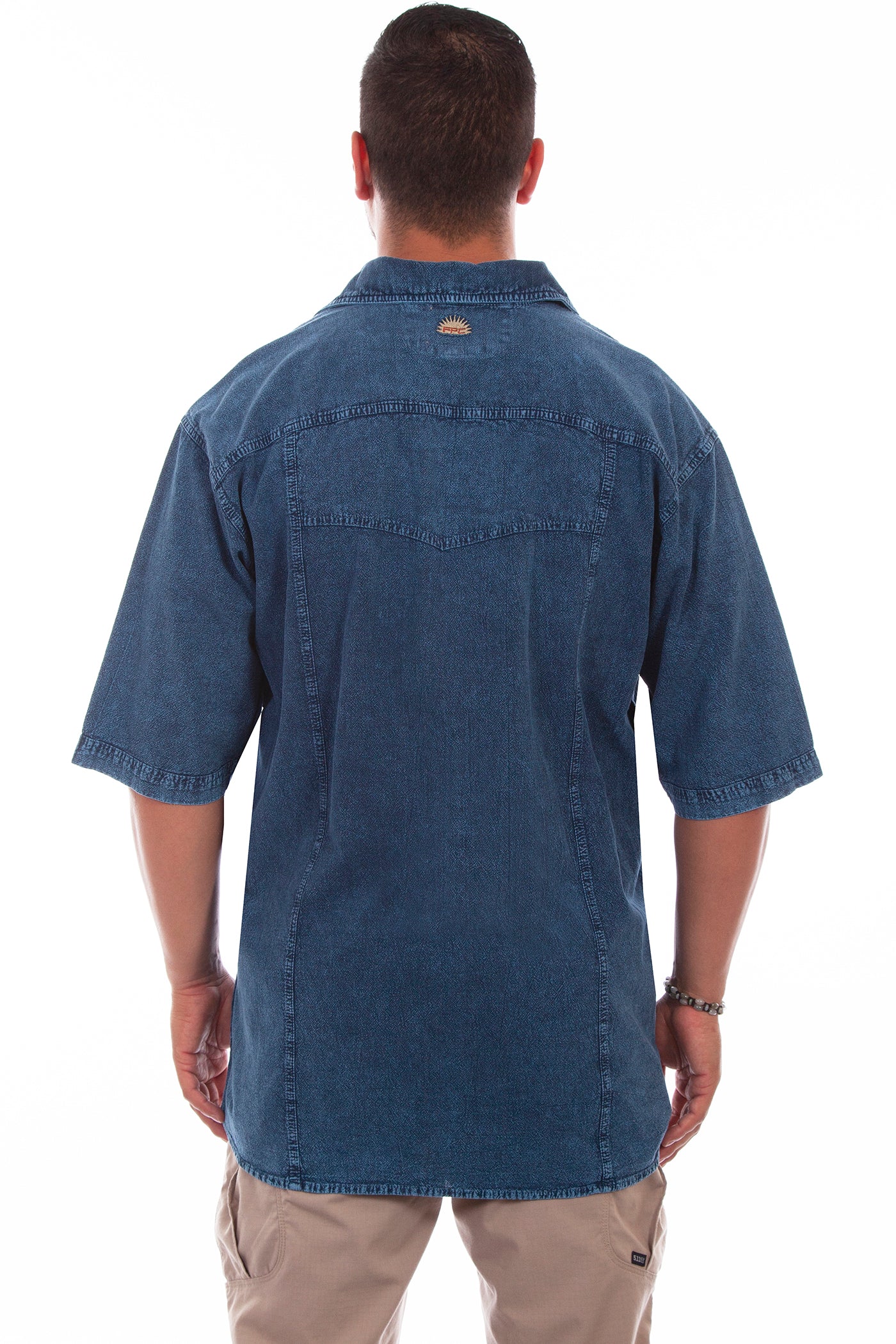 Men's Trac Shirt Denim