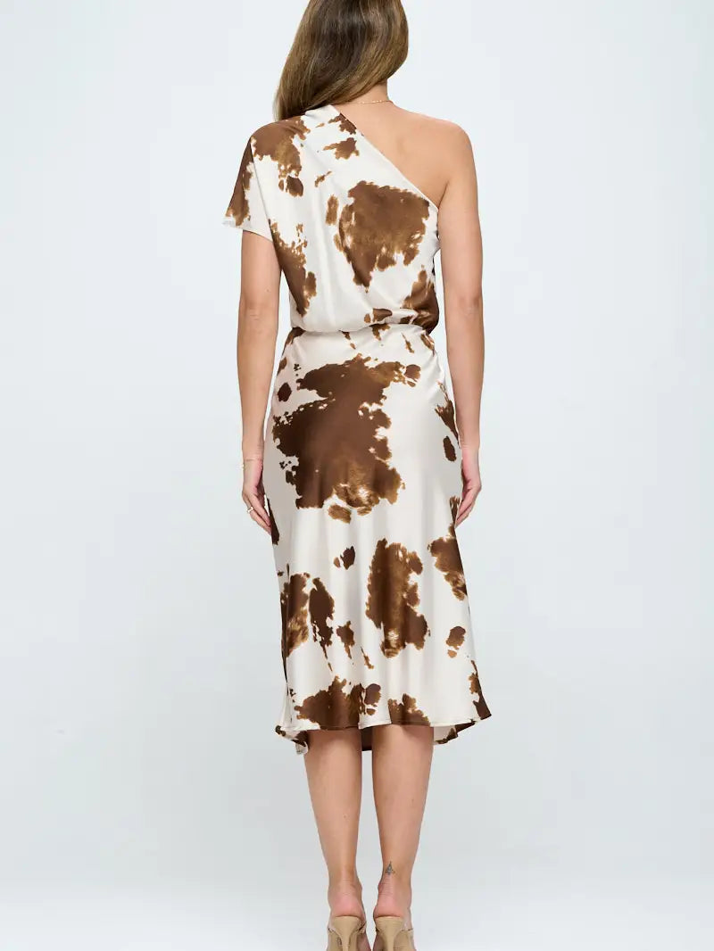 Miranda's Cowprint Dress