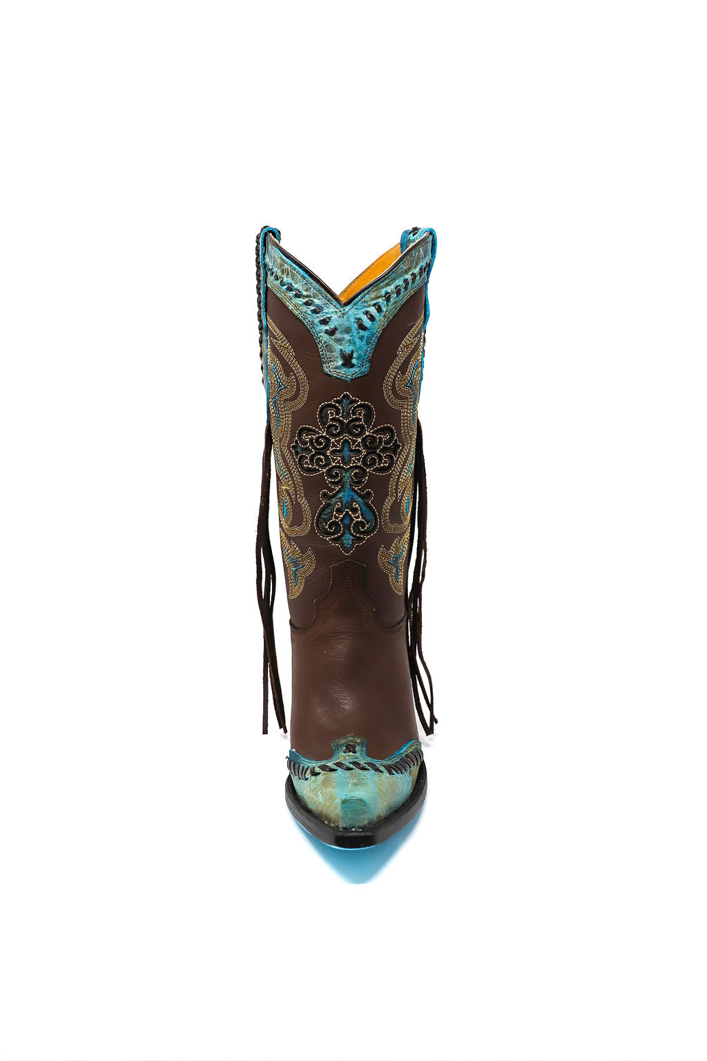 Turquoise La Cruz Snip Toe