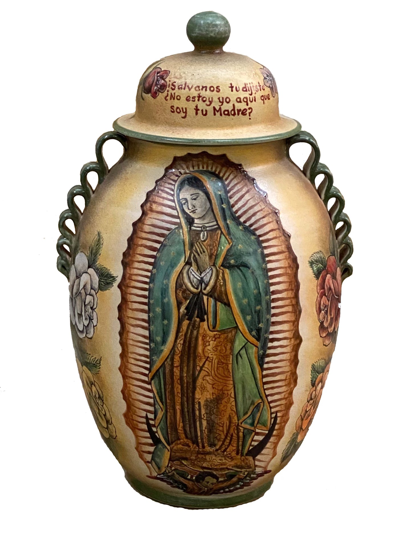 Our Lady of Guadalupe Vase
