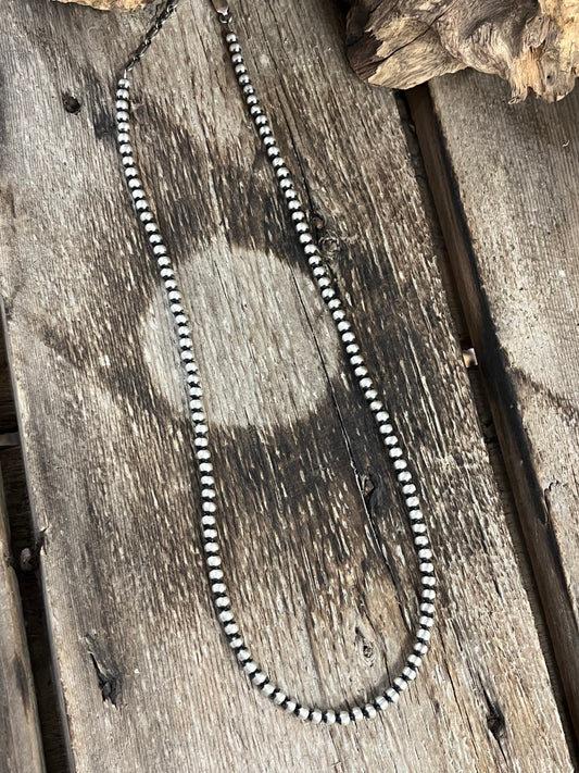 4mm 18” Navajo Pearls