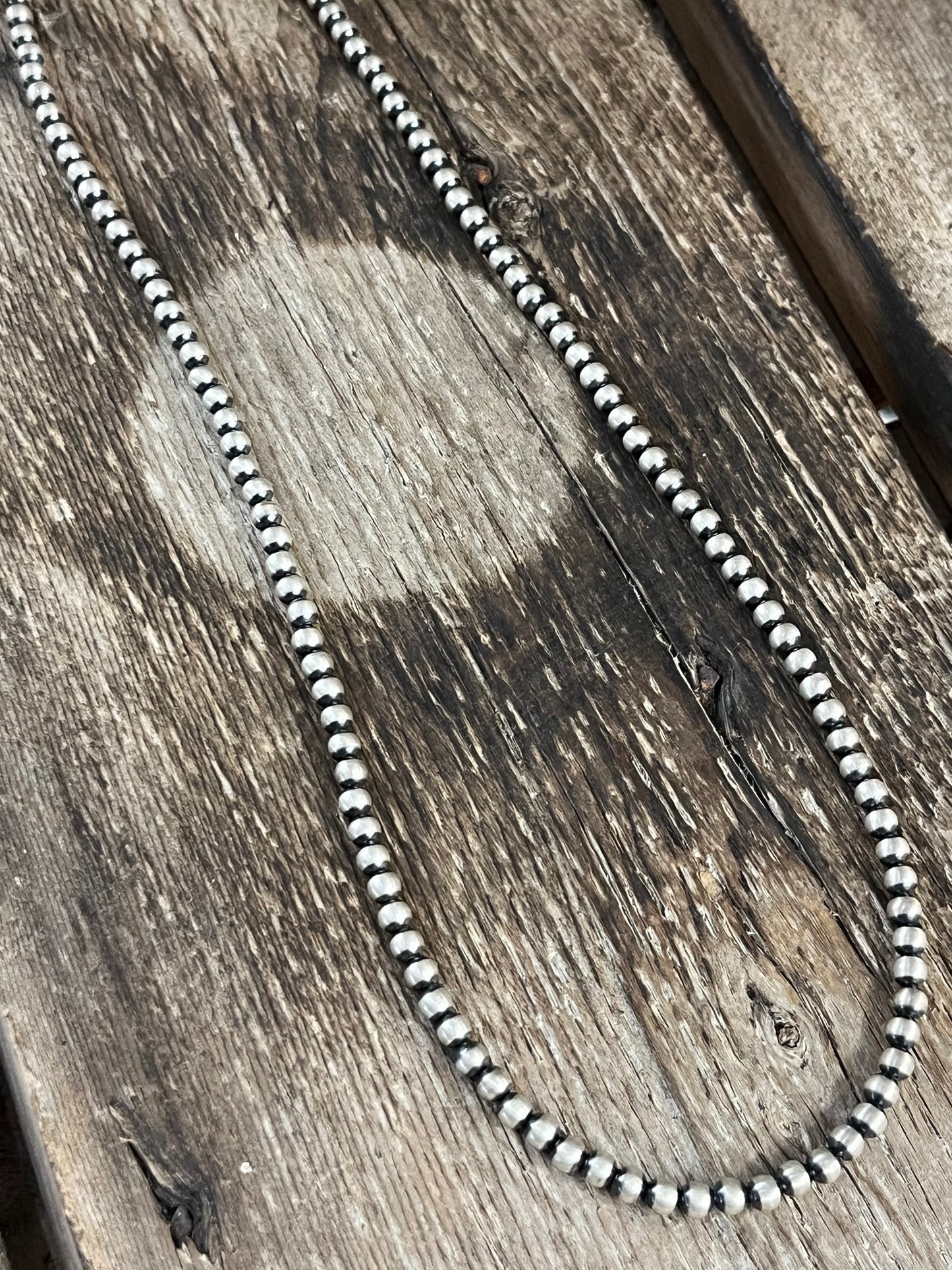 4mm 18” Navajo Pearls