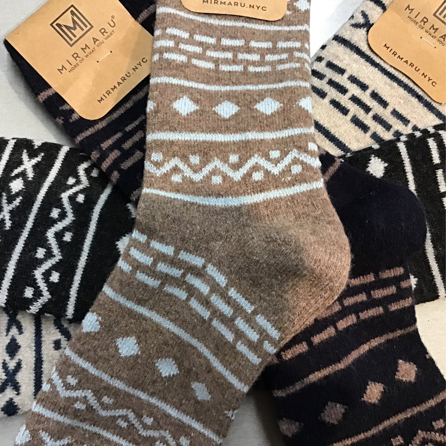 Aztec Print Socks