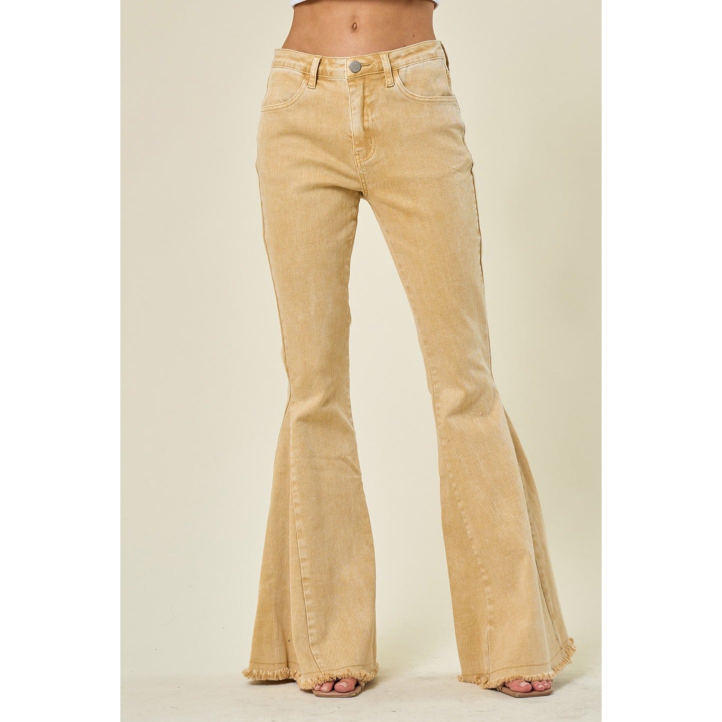 Isabella Western Flare Bell Bottoms